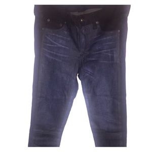 Rag and bone suede denim